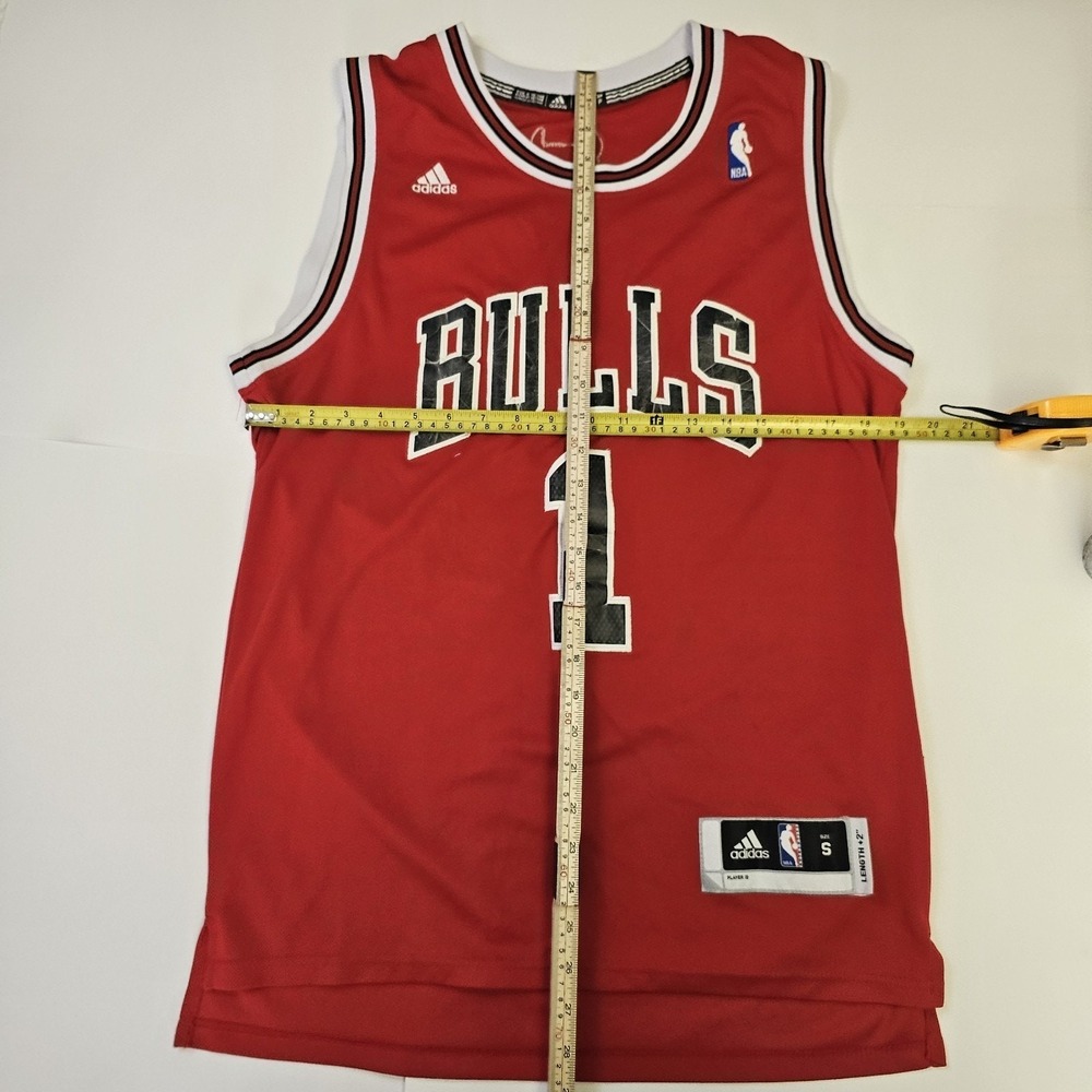 Derrick Rose Red Jersey Chicago Bulls Embroidered (0007) - Picture 7 of 16